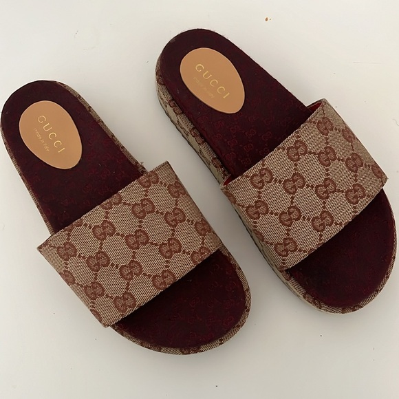 Slide platform sandals - Picture 2 of 4